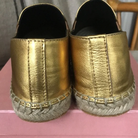 Vivo Rosa leather espadrilles NWOT Made in Italy US7.5 - Picture 7 of 12